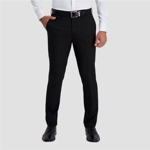 Haggar H26 Men's Stretch Slim Fit Dress Pants wrinkle free 32x32